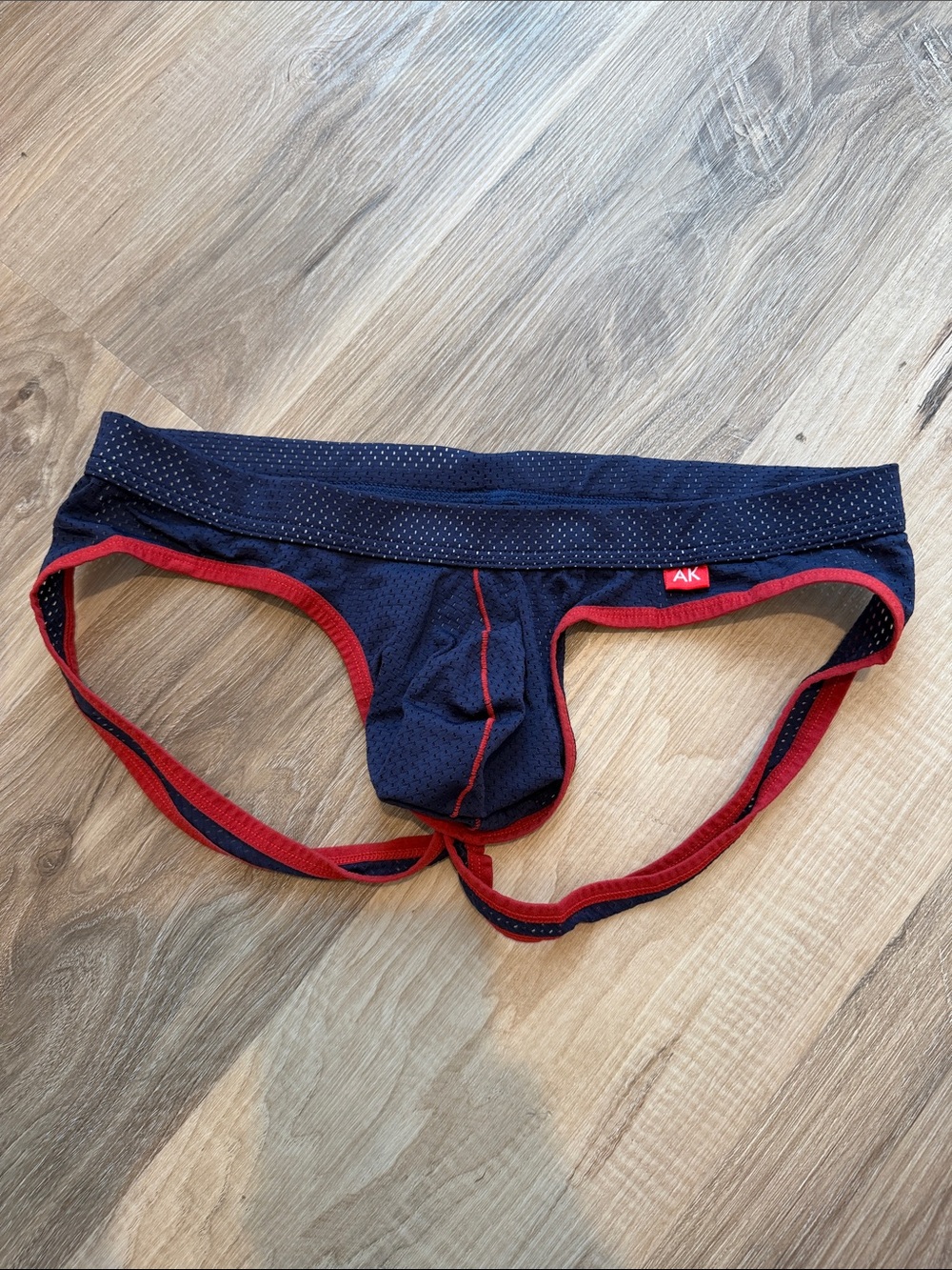 Men’s Navy Micro-Mesh Jock